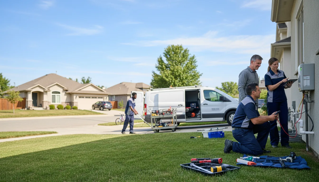Tankless water heater service in Winona, TX